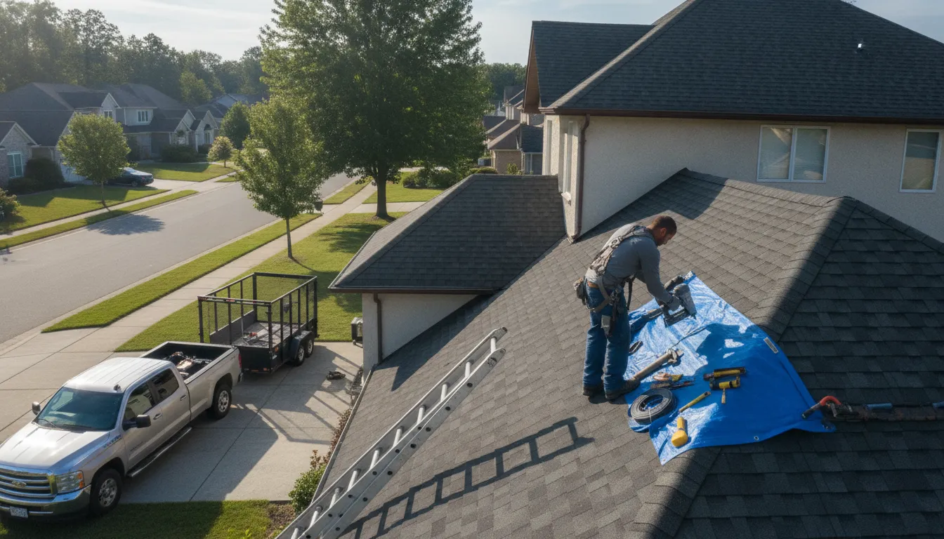 Roofing in Gilbertsville